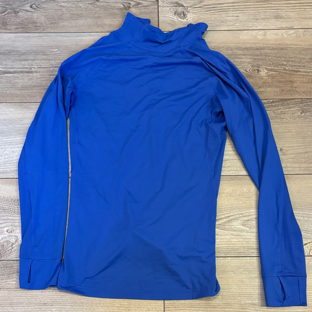Adidas Royal Blue Half-Zip Pullover - Picture 4 of 4
